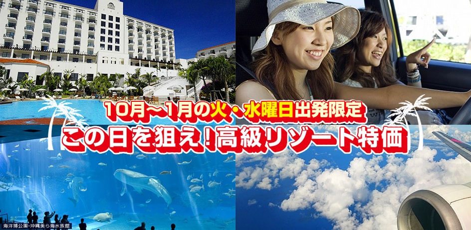 高級リゾート特価