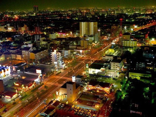 大阪ジョイテルホテル 夜景
