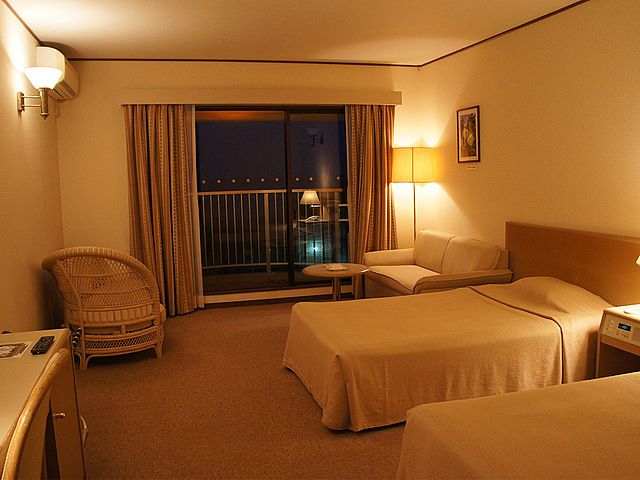 奄美大島ホテルリゾート コーラルパームス スタンダードツインルーム　30㎡