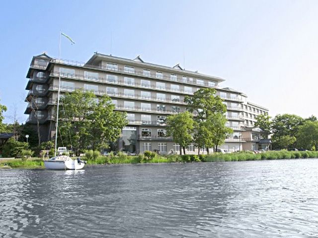 ホテル網走湖荘の外観
