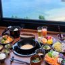 琉球 BBQ Blueでのブッフェ朝食イメージ