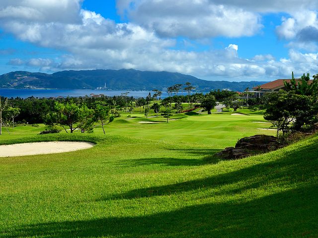 日本プロゴルフ選手権開催コース<br />
かねひで喜瀬カントリークラブイメージ