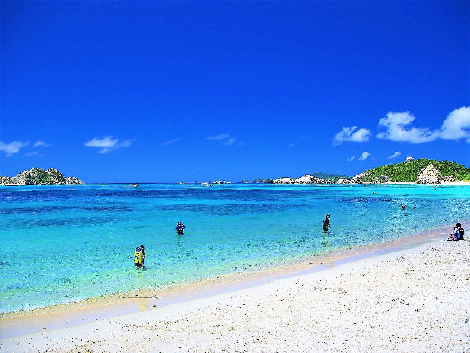 フェリーで行く！渡嘉敷島日帰り海水浴》沖縄本島フリープラン