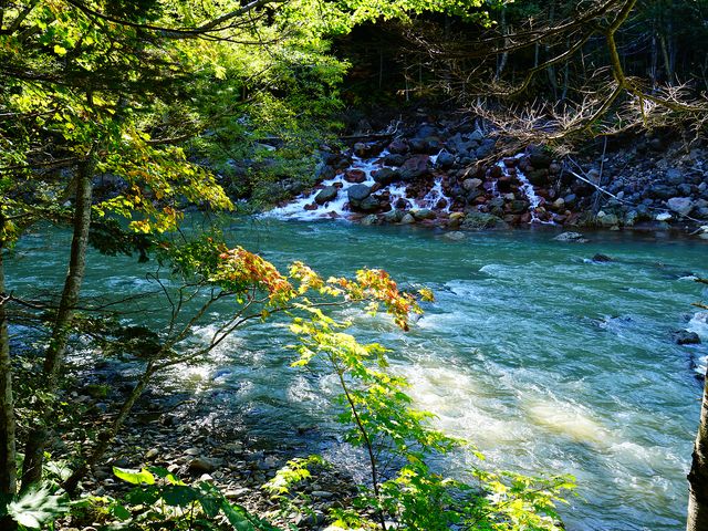 層雲峡温泉までのアクセスイメージ