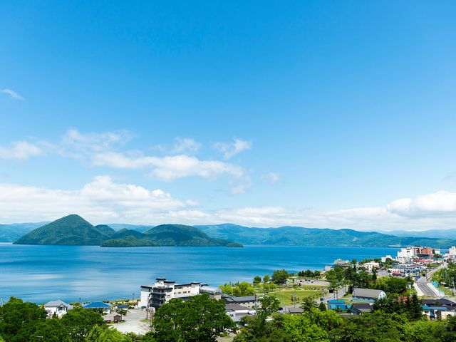 洞爺湖のほとりにある絶景温泉イメージ