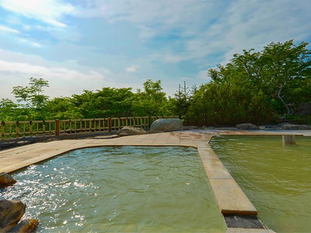 絶景の露天風呂イメージ