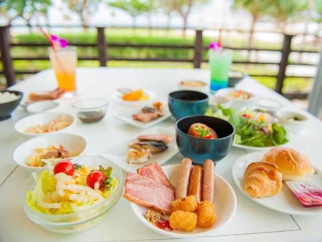 ザ・ビーチタワー沖縄 朝食一例