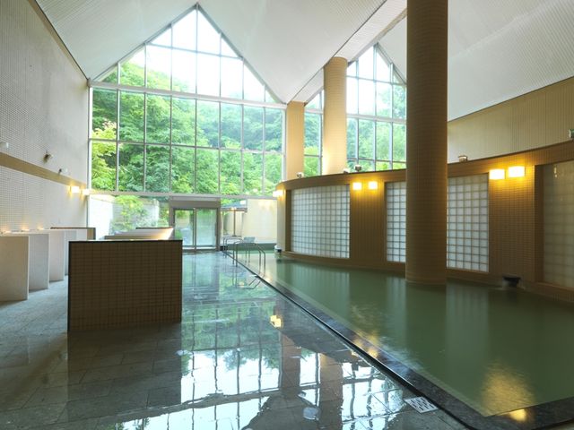 定山渓鶴雅リゾートスパ　森の謌 大浴場
