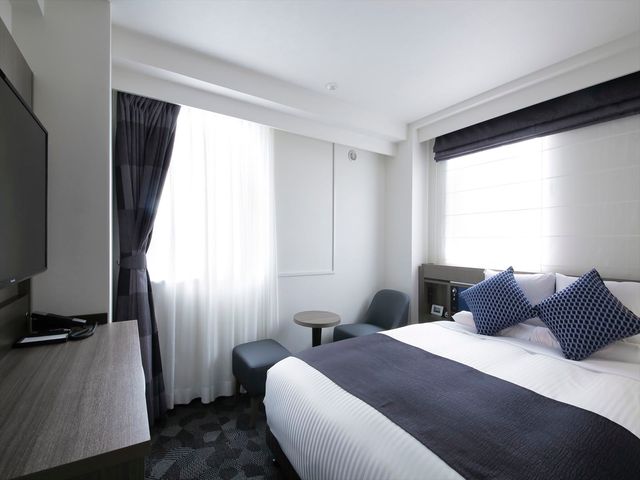 ホテルマイステイズ札幌すすきの スタンダードダブル　ベッド幅140㎝　16㎡