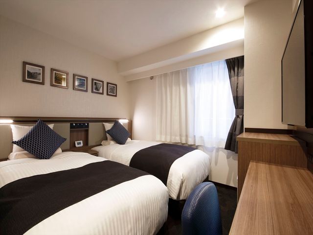 ホテルマイステイズ札幌すすきの スタンダードツイン　ベッド幅100㎝　16㎡
