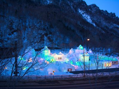 層雲峡氷瀑まつり