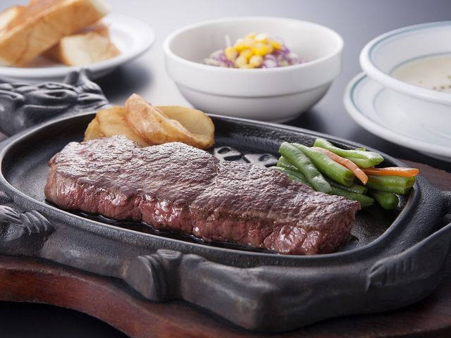 オリジナルステーキ200gセット付イメージ