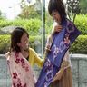 色浴衣