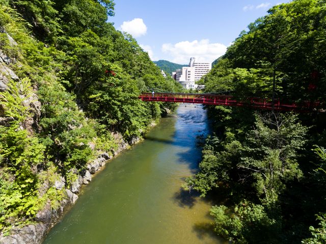 美しい渓谷美イメージ