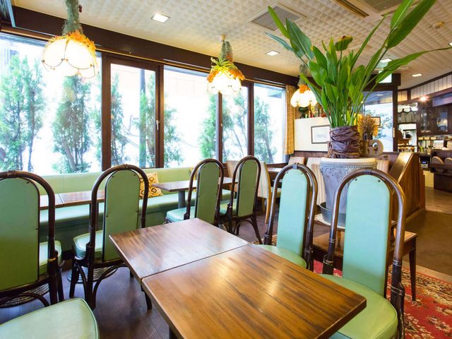 朝食会場《ホテル 1F Cafe gefen》の画像