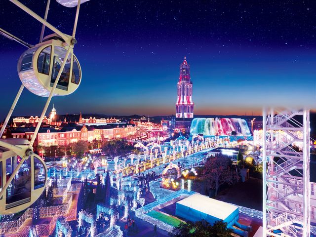 白い観覧車イメージ