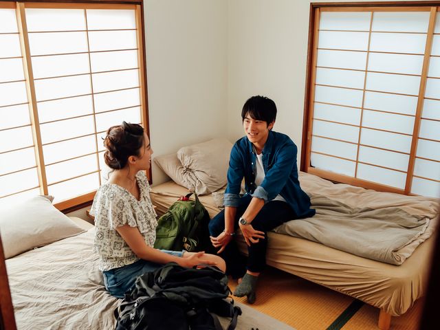 1泊ずつホテルが選べるイメージ