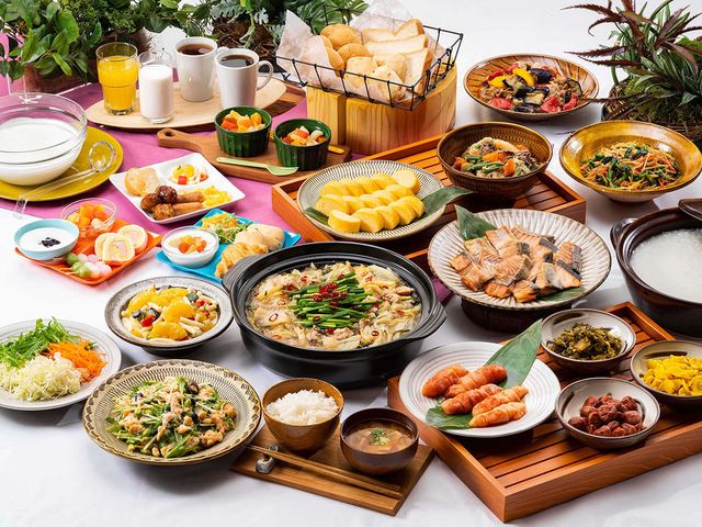 無料朝食の画像