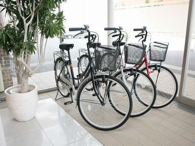 レンタサイクルの画像