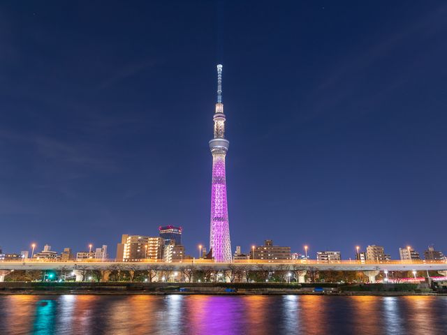 夜のスカイツリーも満喫☆イメージ