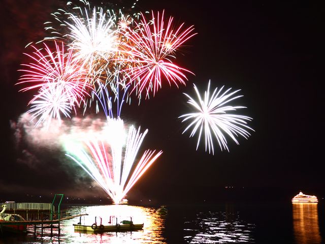 絶景の湯宿 洞爺湖畔亭 【洞爺湖ロングラン花火大会】4月末～10月末まで毎夜開催されます。