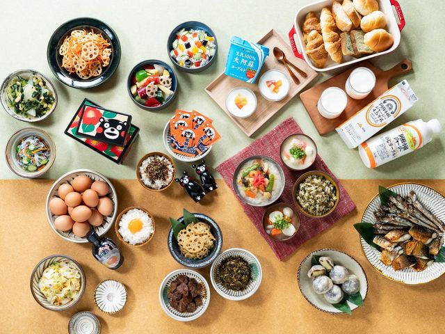 無料朝食の画像