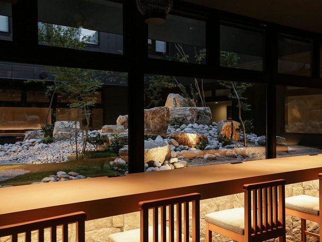 オリエンタルホテル京都六条 中庭