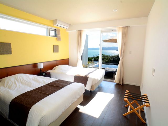 VIAUL Ocean Resort KOURI ベッドルーム
