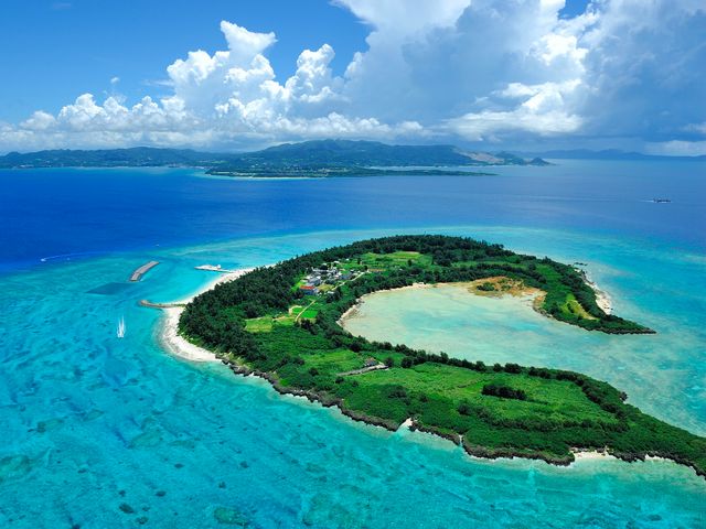 水納島日帰り海水浴ツアーイメージ