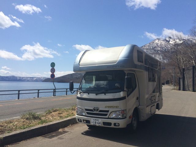キャンピングカー付き 北海道旅行イメージ