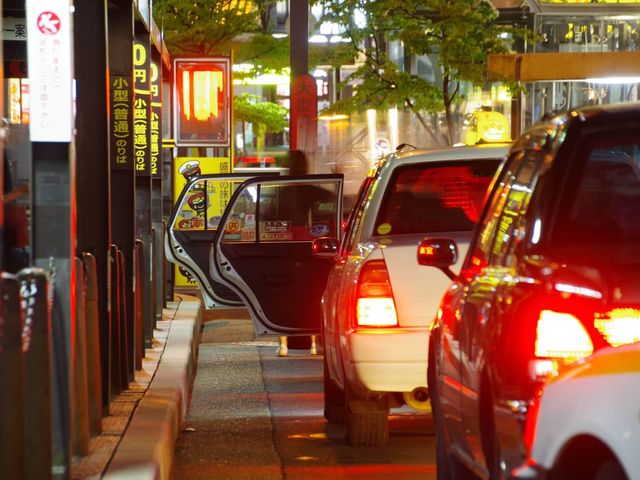 行き方③<br />
タクシー利用イメージ