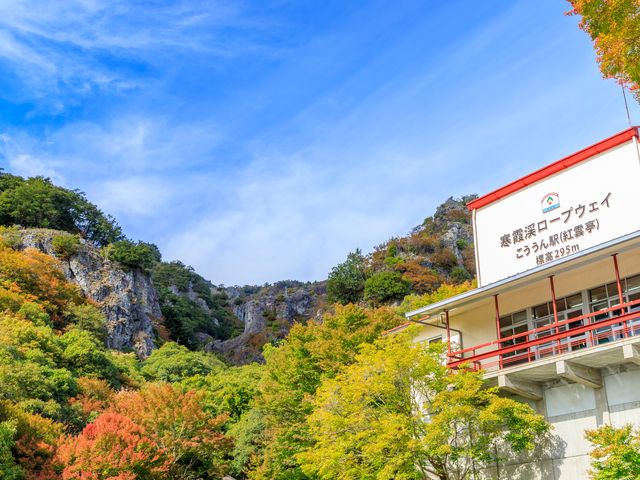 行き方①<br />
寒霞渓ロープウェイイメージ