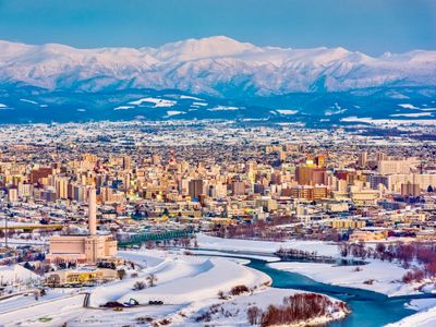 旭川市内は意外に便利！周辺にスキー場がいっぱいイメージ