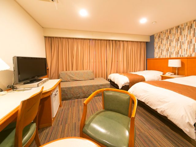 ハイパーイン高松駅前 デラックスツインルーム　20㎡