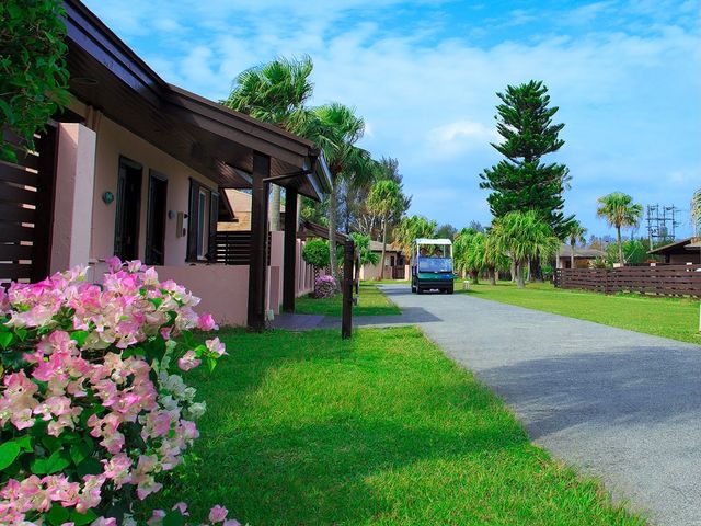 お部屋までカートで移動イメージ