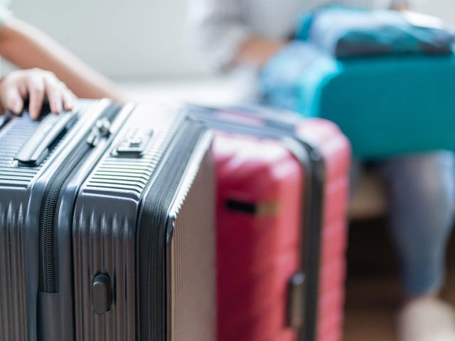 荷物はホテルのセルフバゲージスペースへ!イメージ