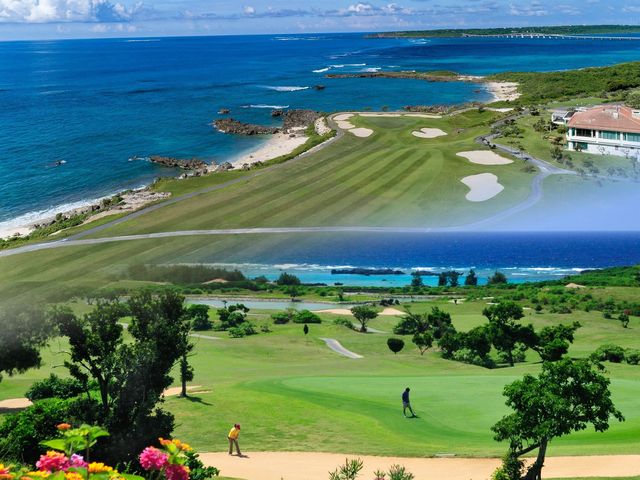 【宮古島】<br />
エメラルドコーストゴルフリンクス<br />
＆シギラベイカントリークラブイメージ