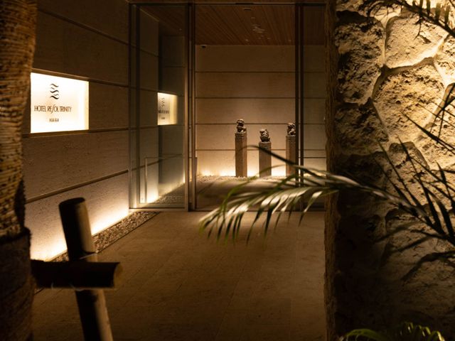 ホテルリソルトリニティ那覇 ホテル入口玄関