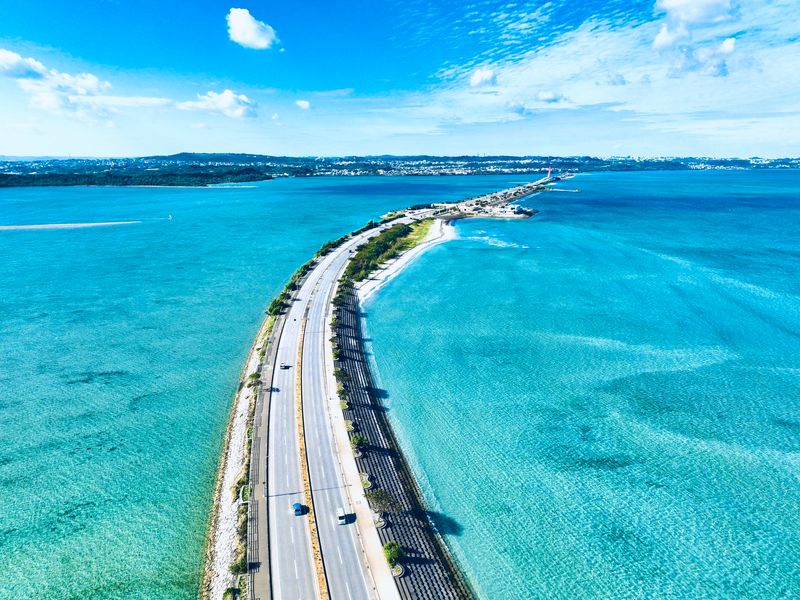 海中道路の絶景イメージ