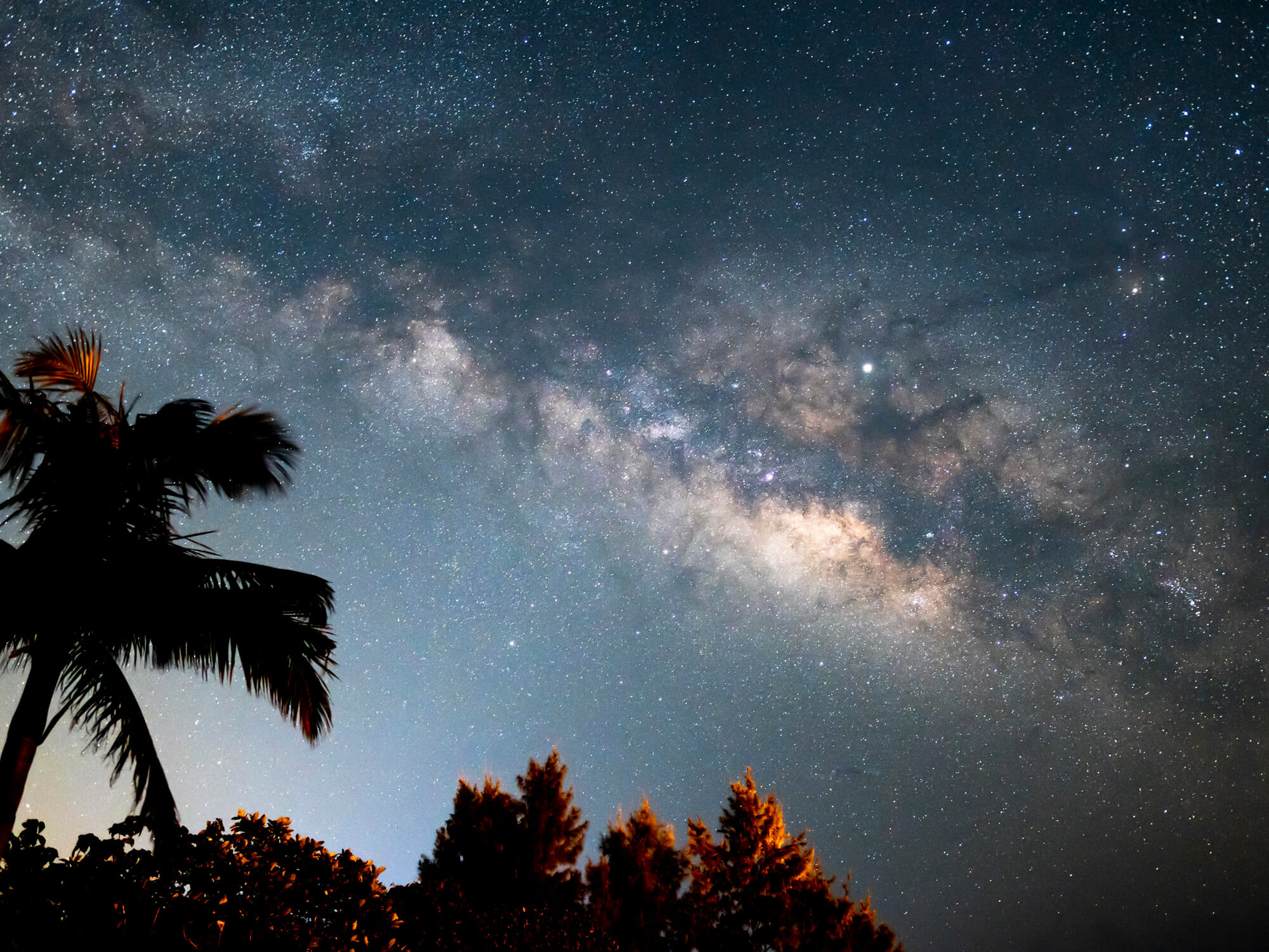 星空鑑賞画像