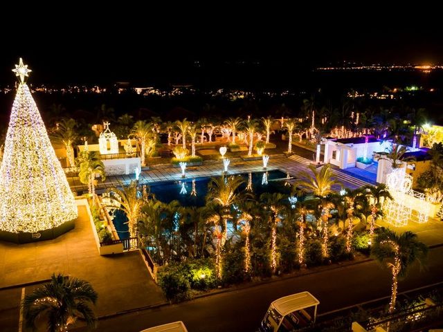 冬の夜はイルミネーションイメージ