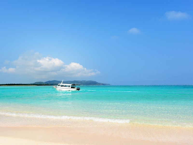 はての浜の白砂の絶景