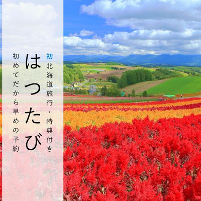初めての北海道旅行 「はつたび」キャンペーンイメージ