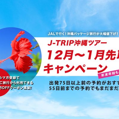 非公開: 沖縄旅行 12月～1月 先取りキャンペーンイメージ