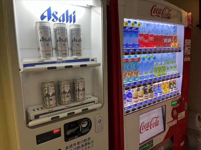 ホテルメイフラワー仙台 自動販売機