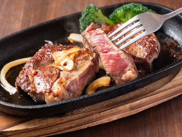 地元納得!お値打ちステーキと言えば<br />
「県民ステーキ」イメージ