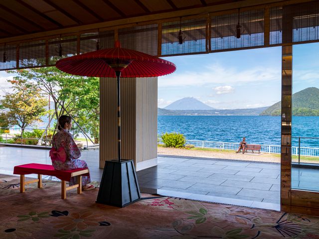 洞爺湖温泉で過ごす北海道旅行イメージ