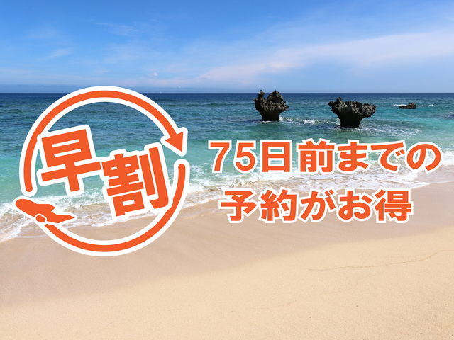 【早割75日前】沖縄本島フリープランイメージ