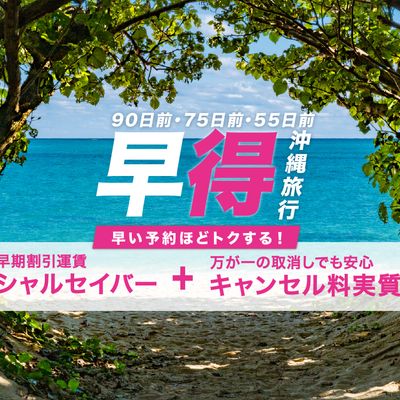 JALで行く!早期割引 沖縄ツアーイメージ