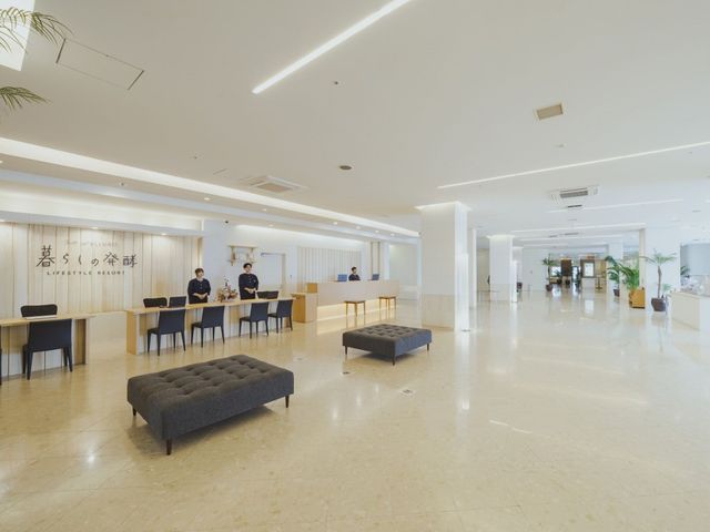 EMウェルネス 暮らしの発酵ライフスタイルリゾート フロント